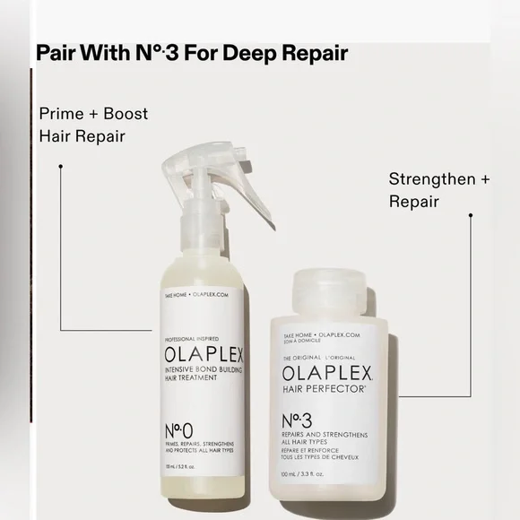 NEW OLAPLEX No 0 and No 3 - Picture 2 of 6
